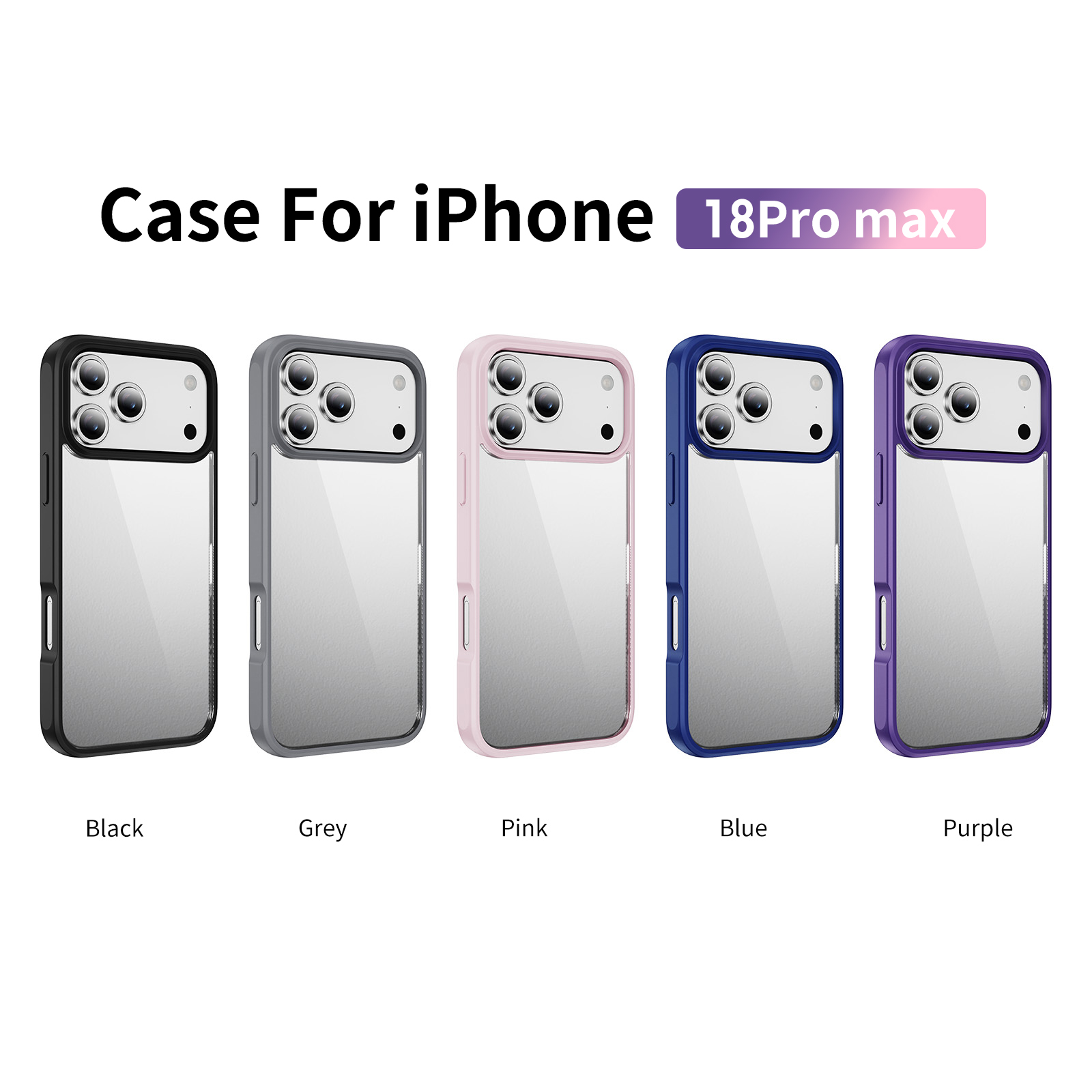 Clear Magnetic Protective Case with Lanyard Holes