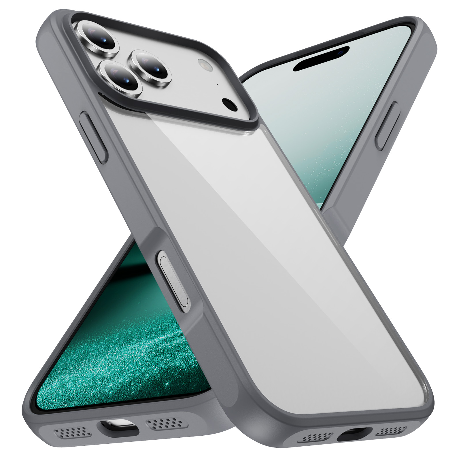Clear Magnetic Protective Case with Lanyard Holes - Image 3