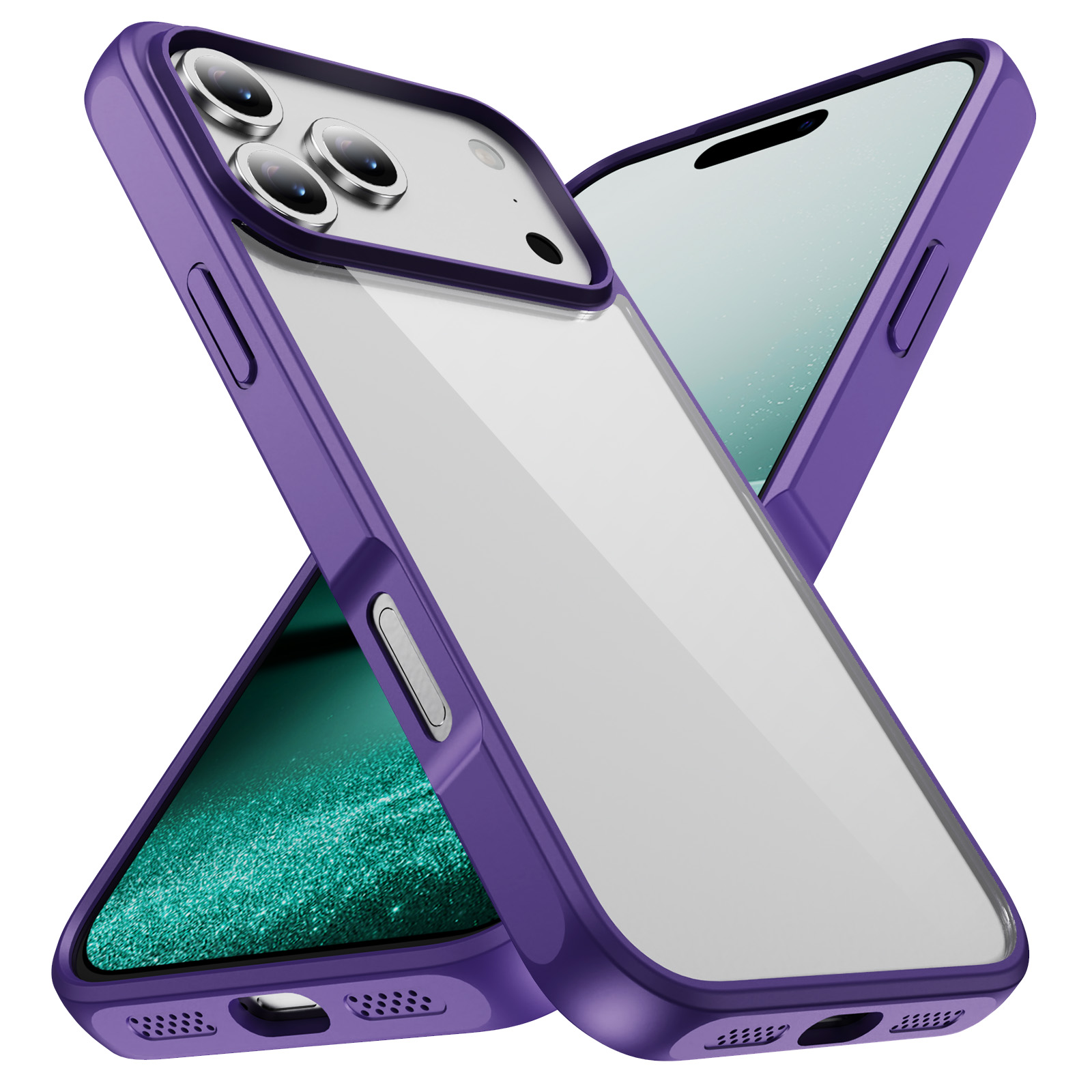 Clear Magnetic Protective Case with Lanyard Holes - Image 5