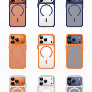 Soft-Touch Magnetic Phone Case with 360 Degree Stand