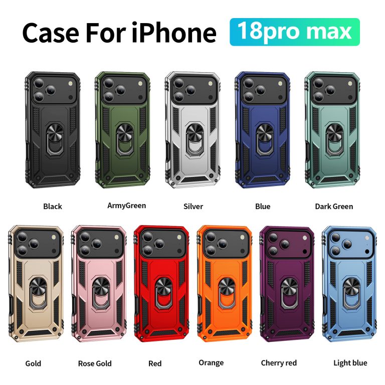 CHAMPIONS rugged ring stand phone cases in multiple colors