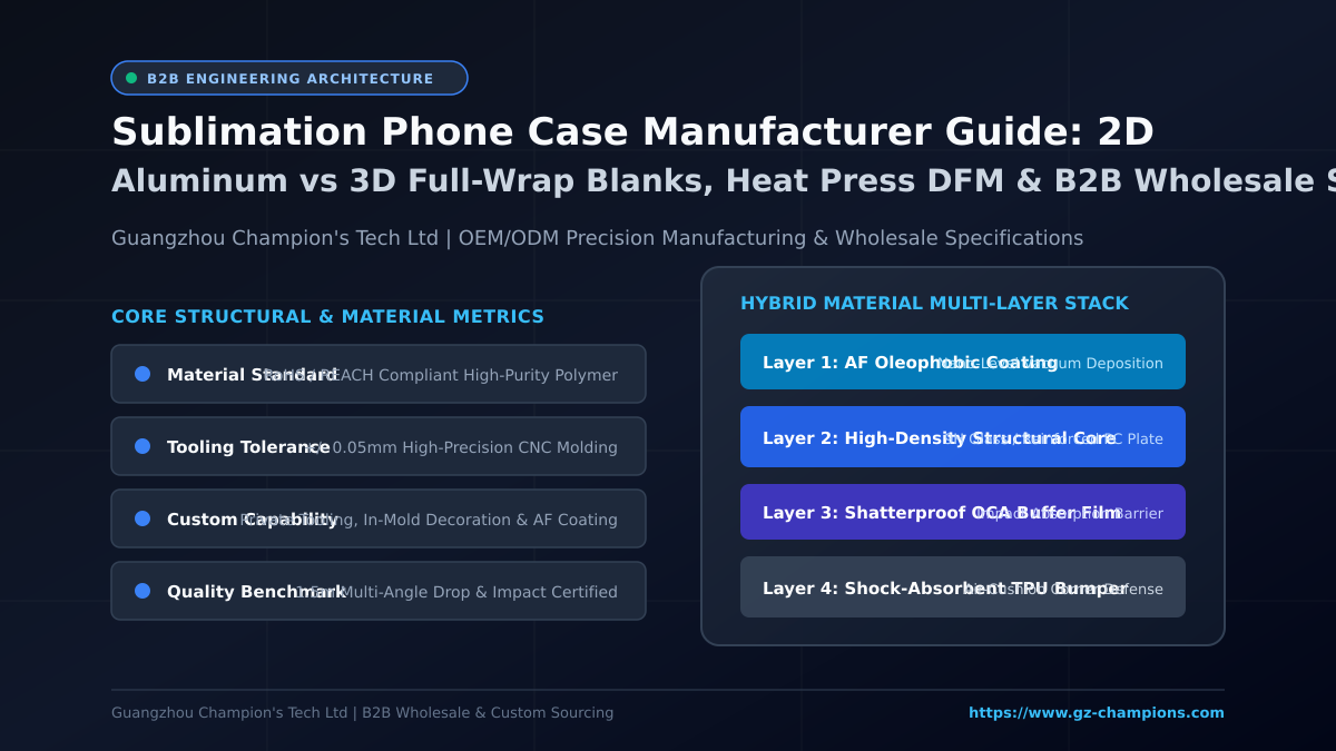 Sublimation Phone Case Manufacturer Guide - Material Architecture and Engineering Specification
