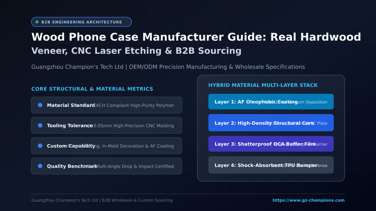 Wood Phone Case Manufacturer Guide - Material Architecture and Engineering Specification